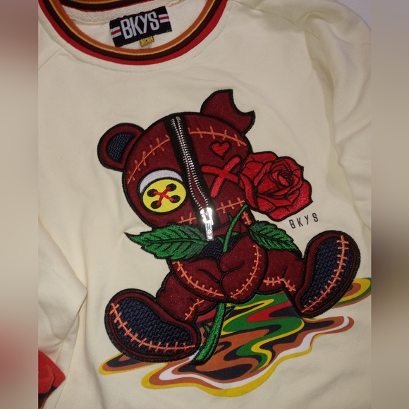 BKYS Lucky Charm Unisex Sweatshirt. Size S - Picture 2 of 11